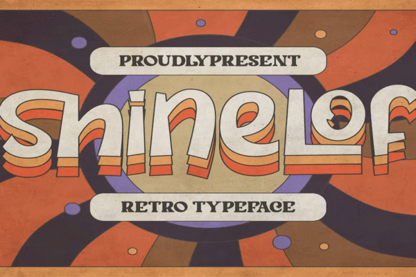 Shinelof Retro Premium Free Font