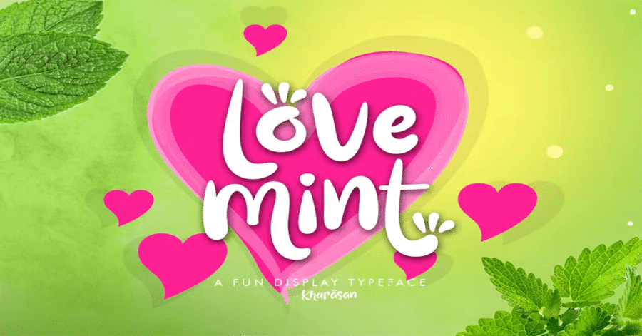Love Mint Font Download Premium Free