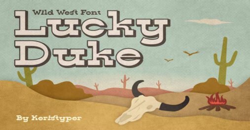 Lucky Duke Eroded Premium Free Font