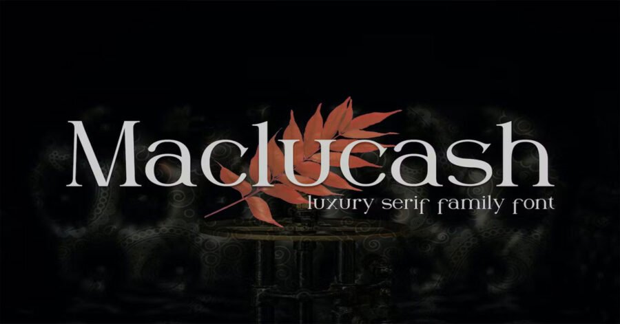 Maclucash Elegant Download Premium Free Font