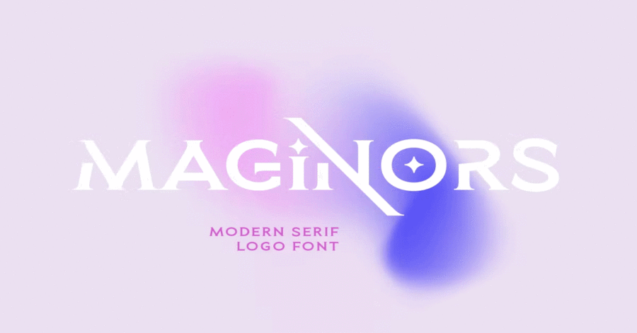 Maginors Serif Logo Premium Font