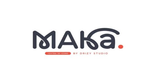 Maka Flyer Premium Free Font