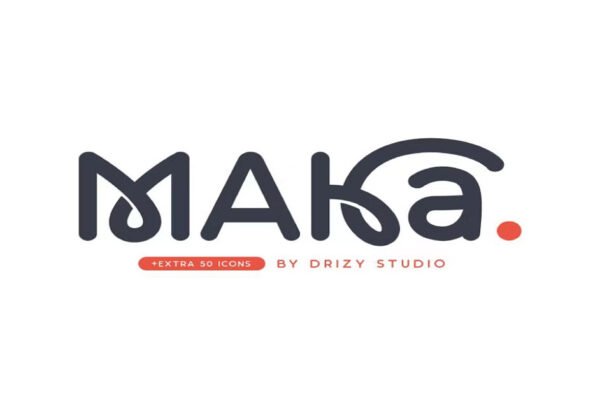 Maka Flyer Premium Free Font