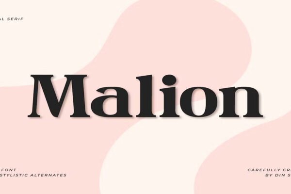 Malion Modern Serif Premium Free Font