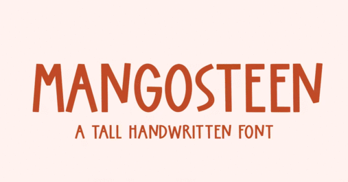 Mangosteen Premium Free Font Download