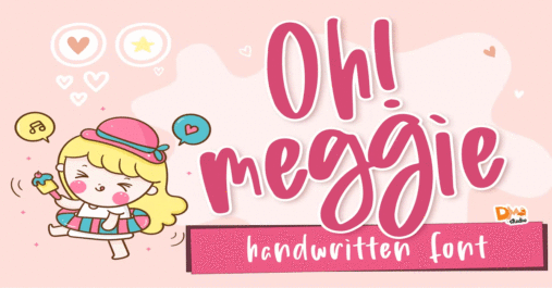 Oh! Meggie Premium Free Font Download