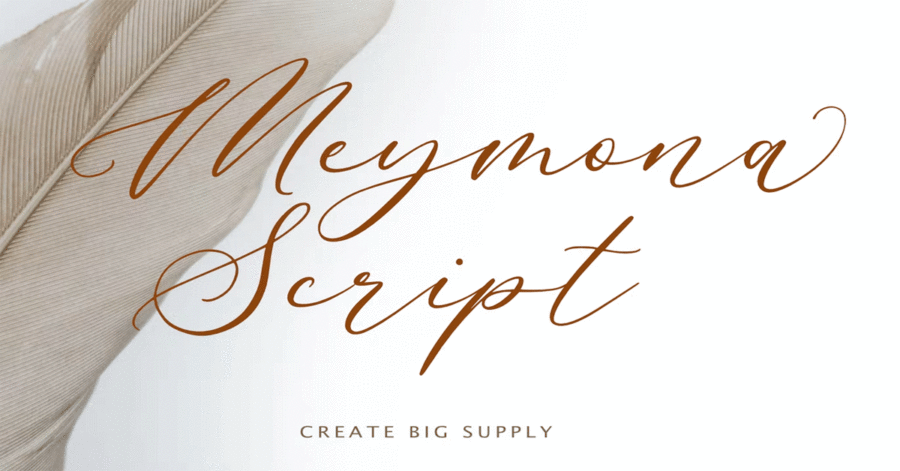 Meymona Script Premium Free Font Download