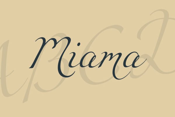 Miama Cursive Download Free Font