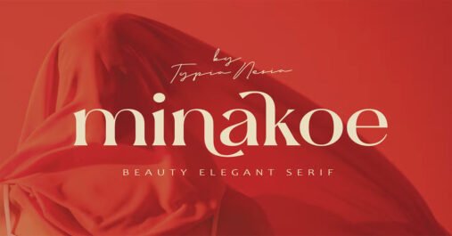 Minakoe Serif Aesthetic Premium Free Font