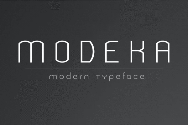 Modeka Font Download Premium Free