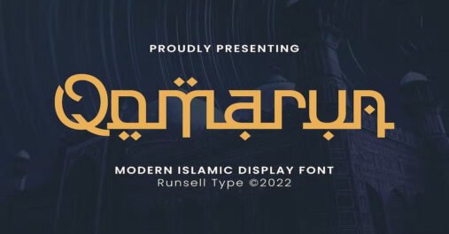 Qomarun Arabic Premium Free Font