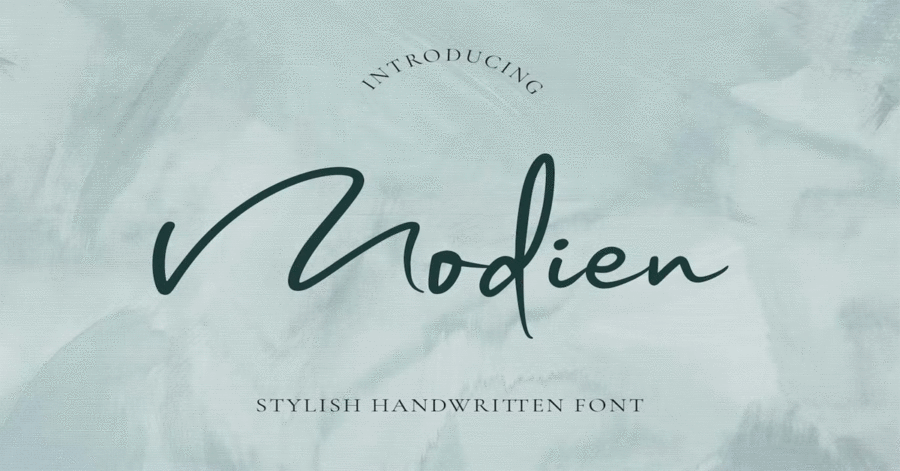 Modien Premium Free Font Download