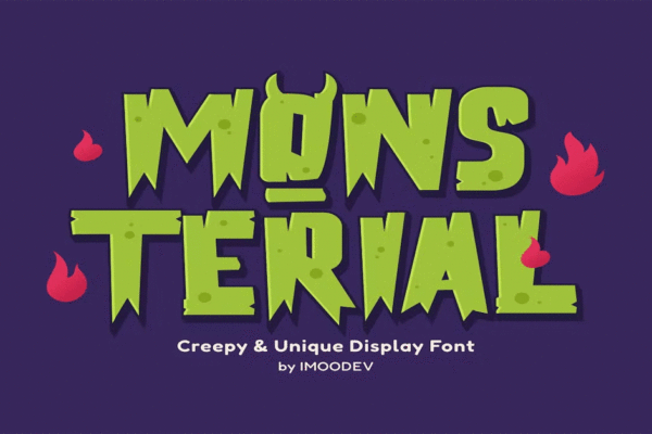 Mons Terial Premium Free Font Download