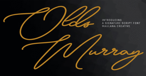 Olds Murray Font Download Premium Free