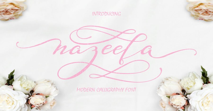 Nazeefa Cursive Download Premium Free Font