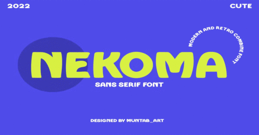 Nekoma Retro Screen Premium Font