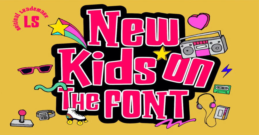New Kids On The Font Stylish Download Premium Free Font