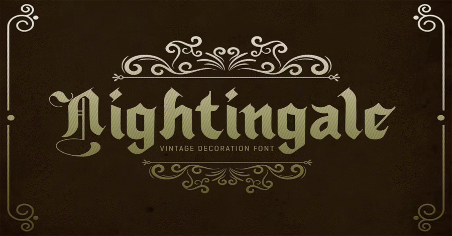 Nightingale Medieval Download Premium Free Font