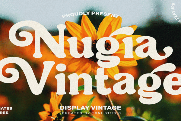 Nugia Modern Vintage Premium Font