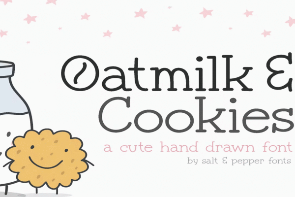 Oatmilk & Cookies Premium Free Font