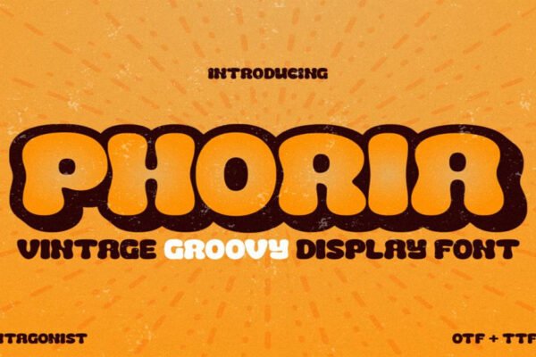 Phoria Bubbly Premium Free Font