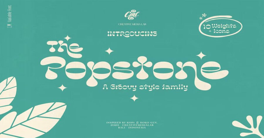 Popstone Groovy Premium Free Font