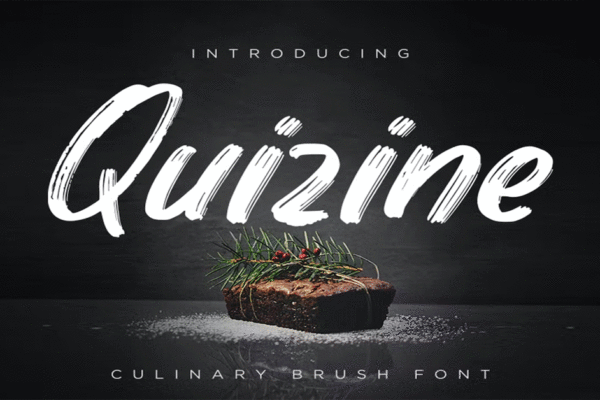 Quizine Brush Chinese Premium Font