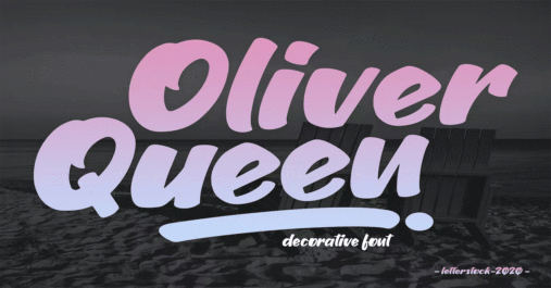 Oliver Queen Display, Brand Premium Free Font