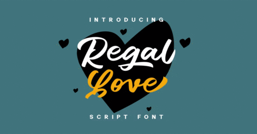 Regal Love Font Download Premium Free