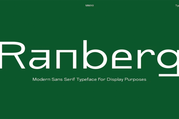 Ranberg Premium Free Font Download