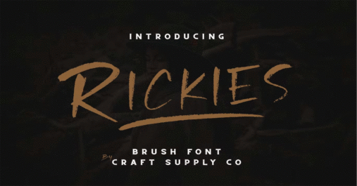 Rickies Premium Free Font Download