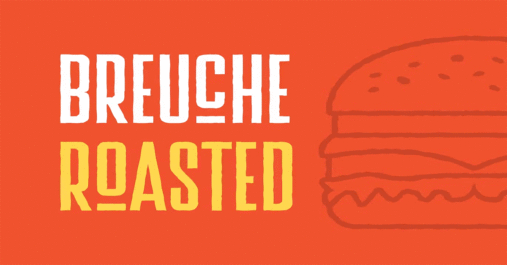 Breuche Roasted Typeface Premium Free Font