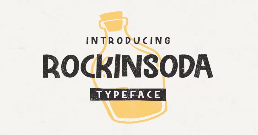 Rockinsoda Decorative, Serif Facebook Download Free Font