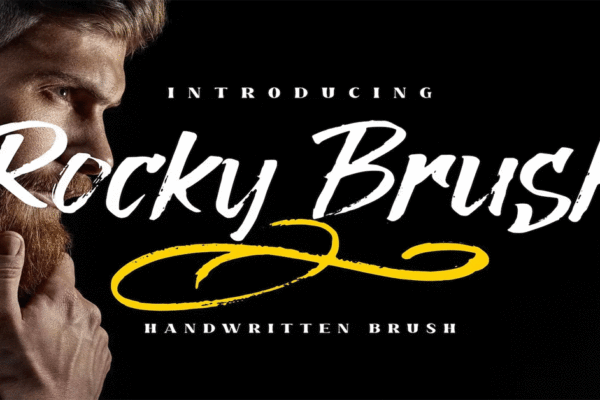 Rocky Brush Premium Free Font Download
