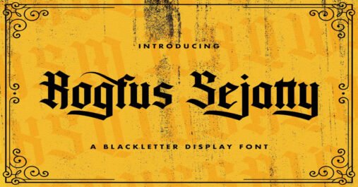 Rogfus Sejatty Medieval Download Premium Font