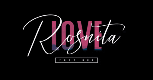 Love Rosnita Font Download Premium Free