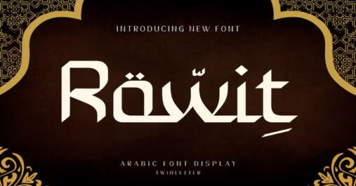 Rowit Arabic Premium Free Font