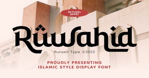 Ruwahid Arabic Premium Free Font