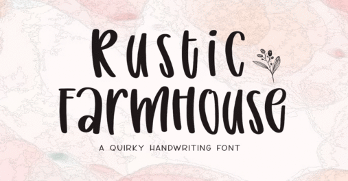 Rustic Farmhouse Free Font Download