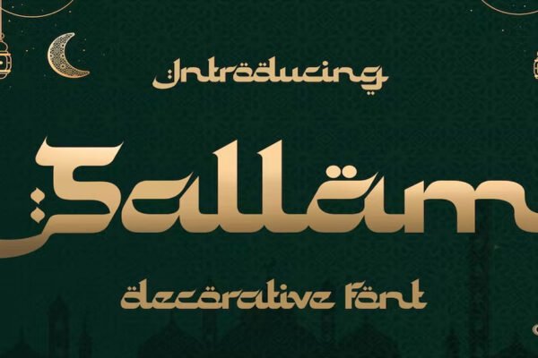 Sallam Decorative Premium Free Font
