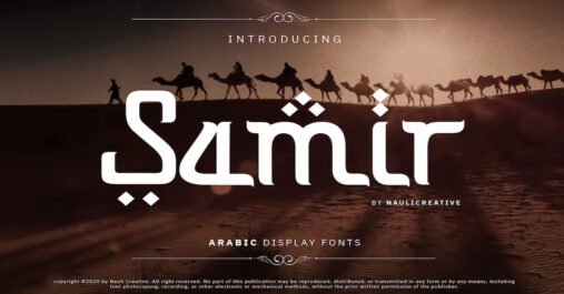 Samir Elegant Arabic Style Premium Free Font