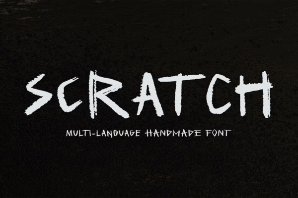 Scratch Premium Free Font Download