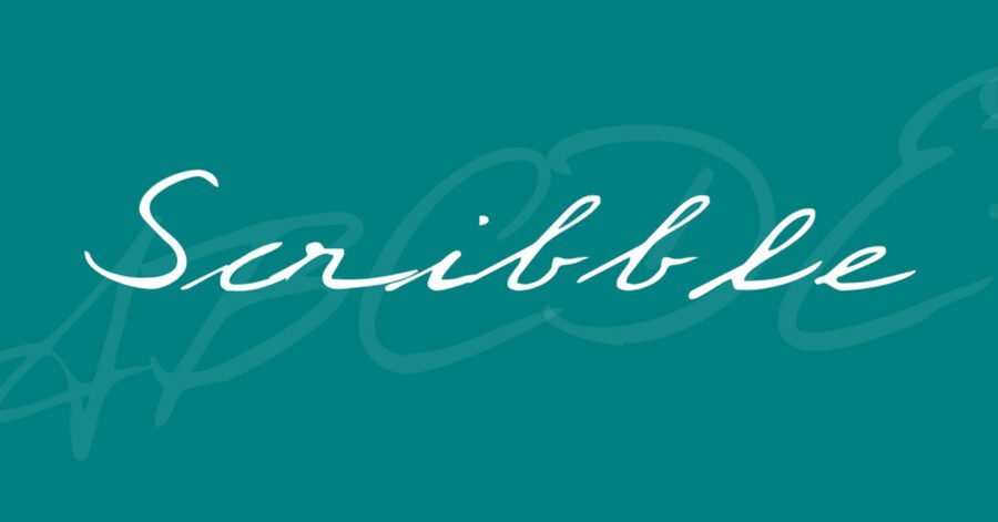 Scribble Cursive Download Free Font
