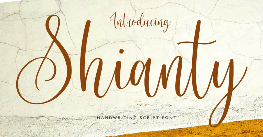 Shianty Premium Free Font Download