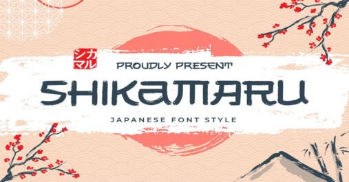 Shikamaru Japanese Style Premium Font