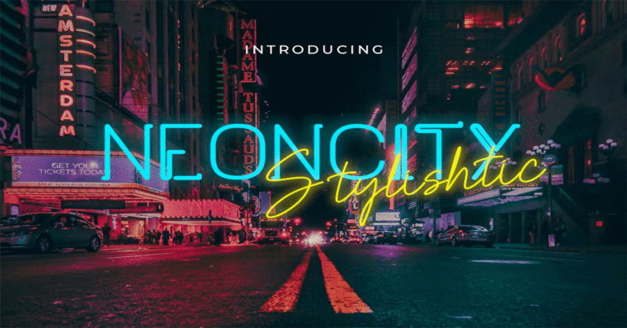 Neoncity Signature Premium Free Font