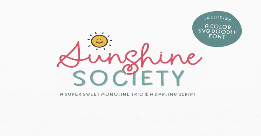 Sunshine Society Premium Free Font Download