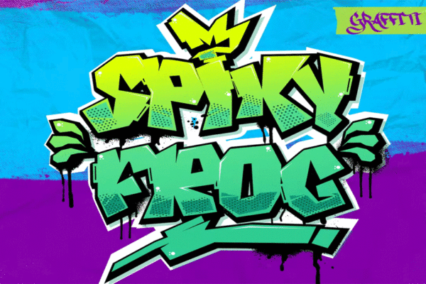 Spiky Frog Premium Free Font Download