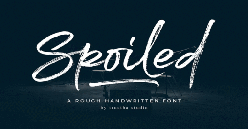 Spoiled Brush Premium Free Font Download