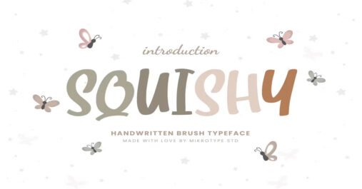 Squishy Brush Business Font Premium Free Font